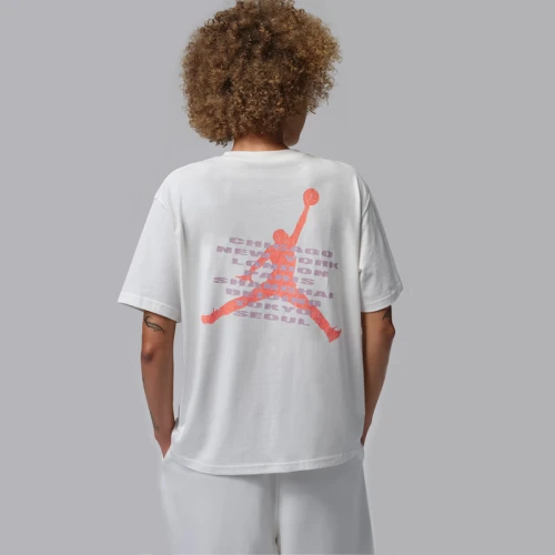 Дамска Тениска Nike W J BRK SS GF GFX TEE WT - IF0839-133