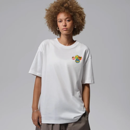 Дамска Тениска Nike W J BRK SS OS GFX TEE FRT - IR0780-100