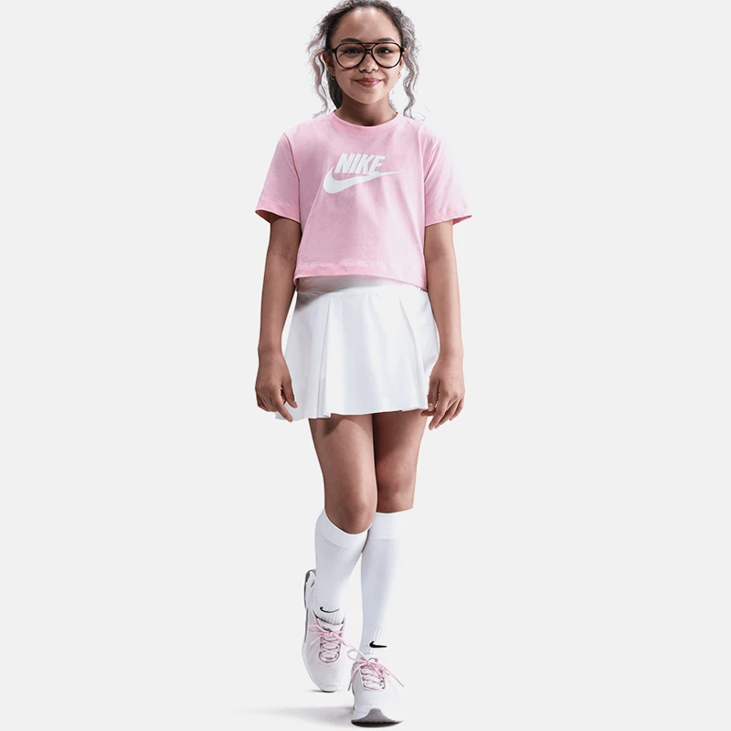 Детска Тениска Nike G NSW TEE CROP FUTURA HBR - FZ5548-690 Детска Тениска Nike G NSW TEE CROP FUTURA HBR - FZ5548-690