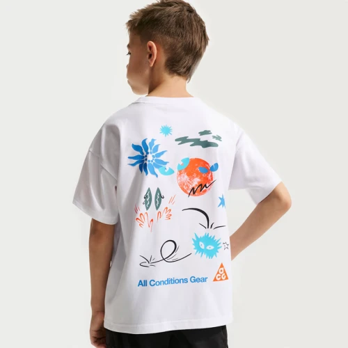 Детска Тениска Nike K ACG DF TEE M90 SPOOKY - IM9322-100