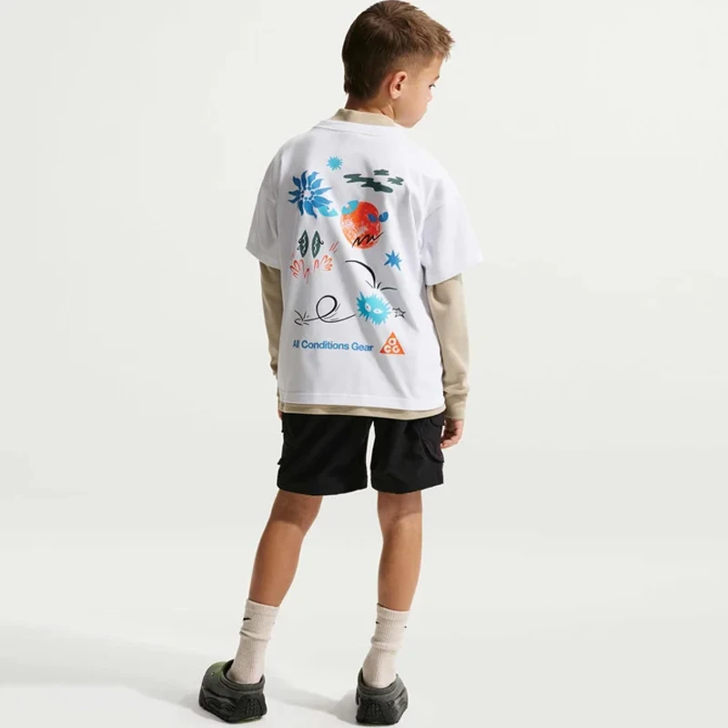 Детска Тениска Nike K ACG DF TEE M90 SPOOKY - IM9322-100 Детска Тениска Nike K ACG DF TEE M90 SPOOKY - IM9322-100