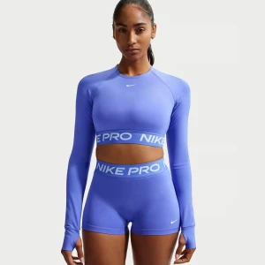 Дамска Блуза Nike PRO DF 365 CROP LS - FV5484-570