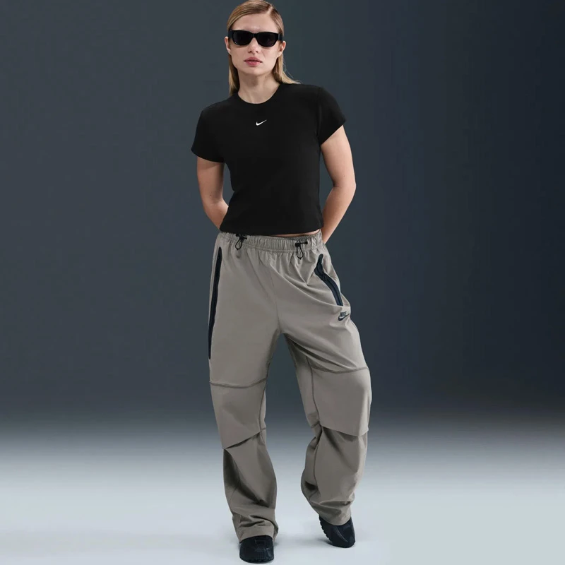 Дамска Тениска Nike W NSW RIB TGHT SS TEE - HV4994-010 Дамска Тениска Nike W NSW RIB TGHT SS TEE - HV4994-010