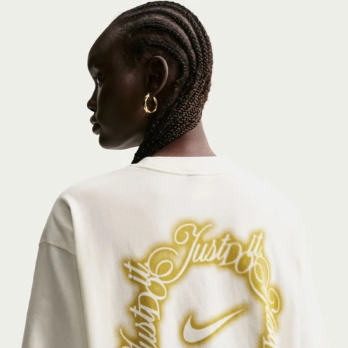 Дамска Тениска Nike W NSW SS TEE OS JDI SCRIPT - IO3525-133