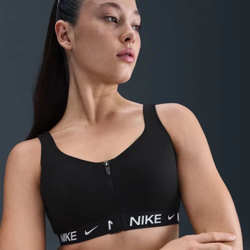 Дамско Спортно Бюстие Nike W NK INDY HS ZIP BRA - HQ2751-010