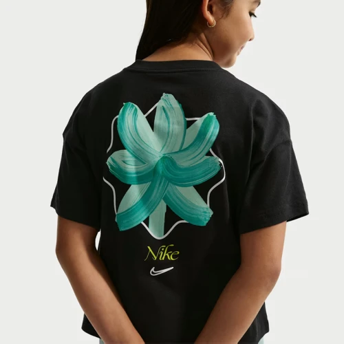 Детска Тениска Nike G NSW TEE OC BOXY FLOWER - II0883-010