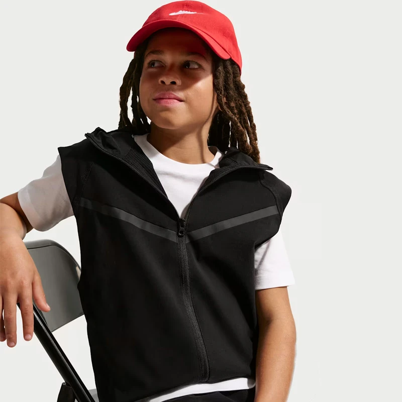 Детски Елек Nike B NSW TCH WVN VEST - IF2830-010 Детски Елек Nike B NSW TCH WVN VEST - IF2830-010