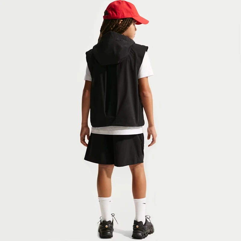Детски Елек Nike B NSW TCH WVN VEST - IF2830-010 Детски Елек Nike B NSW TCH WVN VEST - IF2830-010