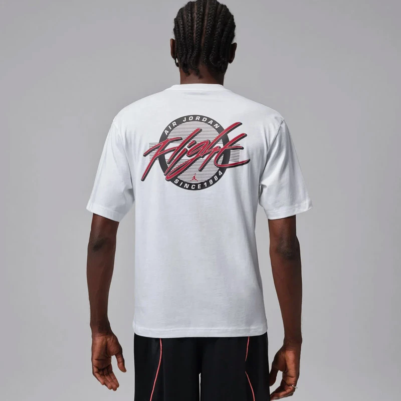 Мъжка Тениска Nike M J FLT SS CREW - IF3067-100 Мъжка Тениска Nike M J FLT SS CREW - IF3067-100