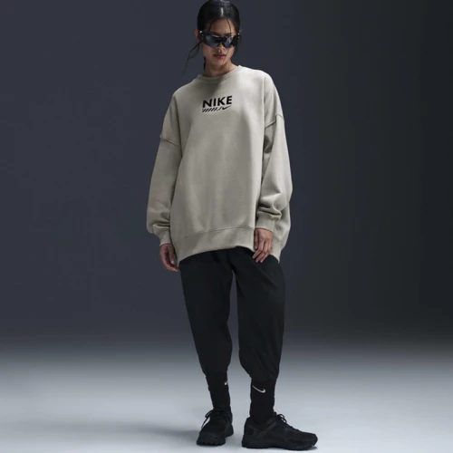 Дамска Блуза Nike W NSW FLC OS CREW GLS