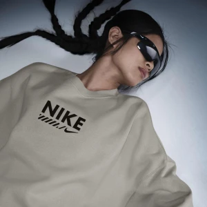 Дамска Блуза Nike W NSW FLC OS CREW GLS
