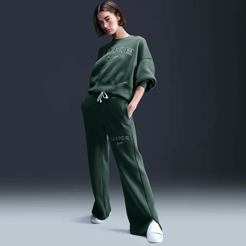 Дамско Долнище Nike W NSW PHNX FLC HR LOGO PNT WDE Дамско Долнище Nike W NSW PHNX FLC HR LOGO PNT WDE