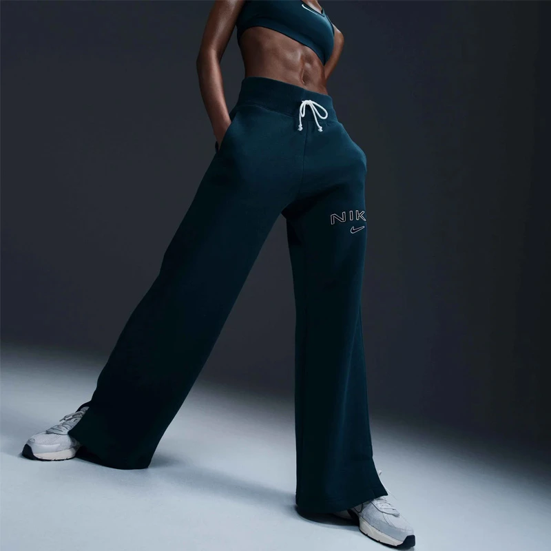 Дамско Долнище Nike W NSW PHNX FLC HR LOGO PNT WDE Дамско Долнище Nike W NSW PHNX FLC HR LOGO PNT WDE