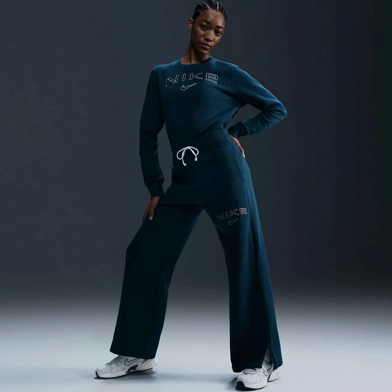 Дамско Долнище Nike W NSW PHNX FLC HR LOGO PNT WDE Дамско Долнище Nike W NSW PHNX FLC HR LOGO PNT WDE