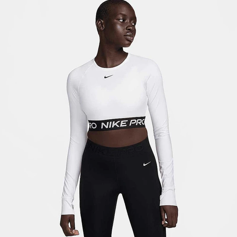 Дамска Блуза Nike PRO DF 365 CROP LS Дамска Блуза Nike PRO DF 365 CROP LS
