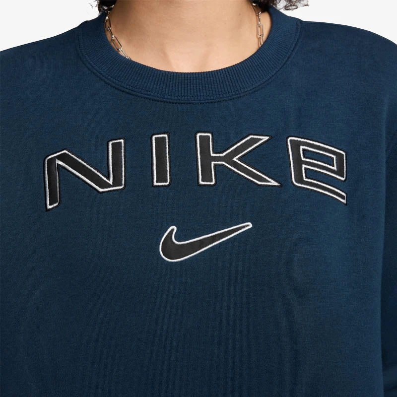 Дамска Блуза Nike W NSW PHNX FLC STD LOGO CREW Дамска Блуза Nike W NSW PHNX FLC STD LOGO CREW