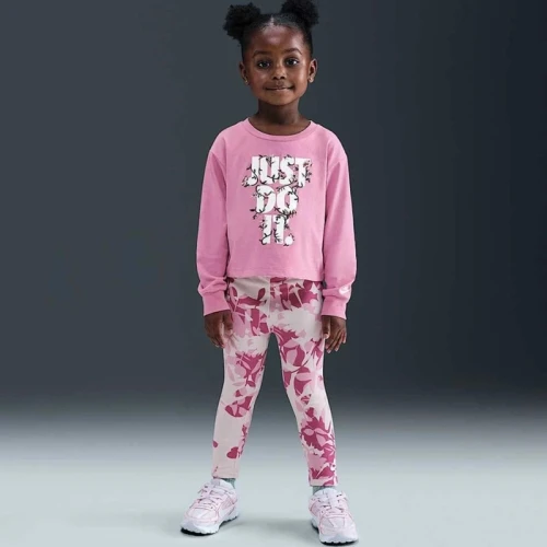 Бебешки Комплект Nike NKG PRINTED CLUB LS LEGGING SE - 26N141-PA1