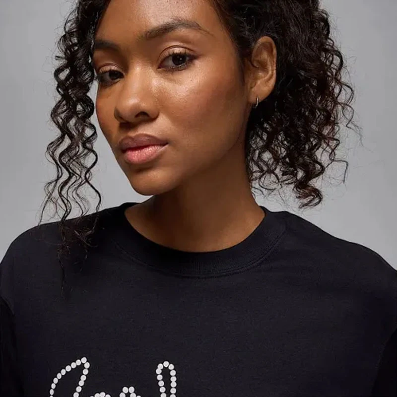 Дамска Тениска Nike W J BRK SS GF GFX TEE AJXI - HV0445-010 Дамска Тениска Nike W J BRK SS GF GFX TEE AJXI - HV0445-010