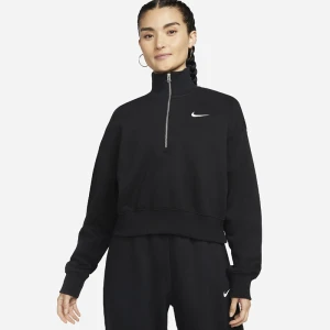 Дамски Суичър Nike W NSW PHNX FLC CROP QZ - DQ5767-010