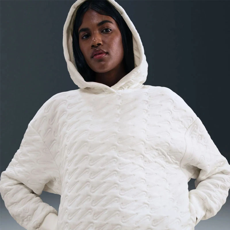 Дамски Суичър Nike W NSW PHNX FLC LSE AOJ PO HDY - HV2781-133 Дамски Суичър Nike W NSW PHNX FLC LSE AOJ PO HDY - HV2781-133