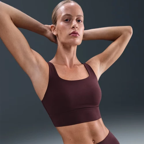 Дамско Спортно Бюстие Nike W NK ALATE ELLIPSE LL BRA - DO6619-652