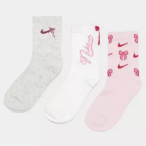 Детски Чорапи Nike NHG 3PK NIKE BOW HALF-CREW - GN1291-X58