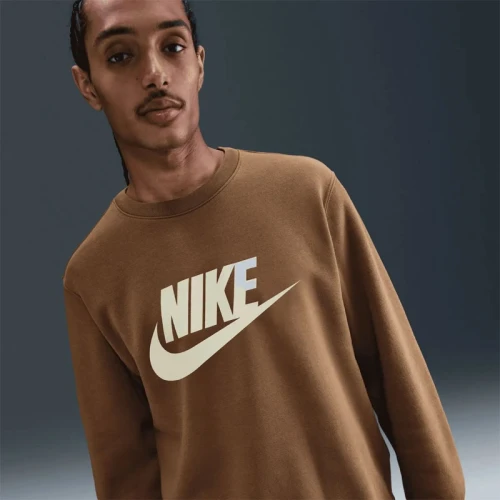 Мъжка Блуза Nike M NK CLUB BB GFX CREW - FN3890-235