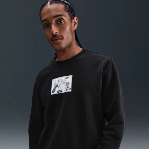 Мъжка Блуза Nike M NK CLUB BB CRW REISSUE - HV1244-010