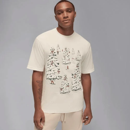 Мъжка Тениска Nike M J BRK HOLIDAY GFX CREW - HQ9031-133