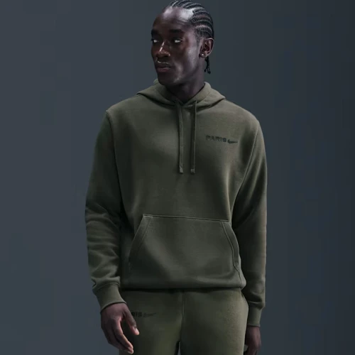 Мъжки Суичър Nike PSG M NSW CLUB HOODIE PO BB WP - HM2888-325