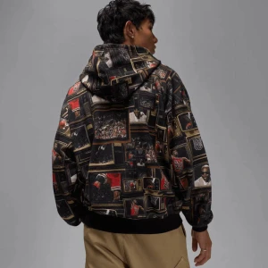 Мъжки Суичър Nike M J BRK AOP FLC PO LB - HV0552-010