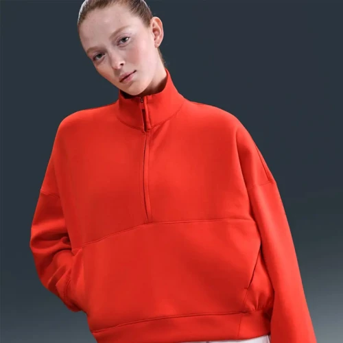 Дамска Блуза Nike W NK 24.7 DF HZ TOP SOFT KNIT - HQ8188-633