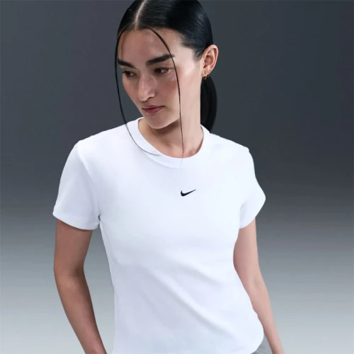 Дамска Тениска Nike W NSW RIB  TGHT SS TEE - HV4994-100