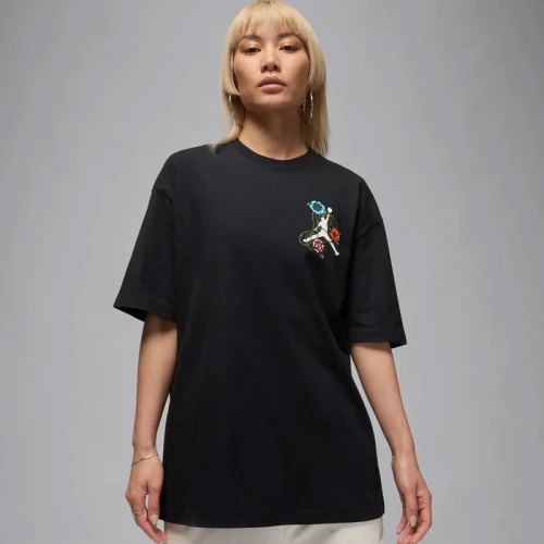 Дамска Тениска Nike W J FLT SS OS GFX TEE FLW - IH2382-010