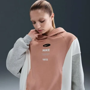 Дамски Суичър Nike W NSW PHNX FLC REMIX OOS HDY - IH8516-688