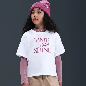 Детска Тениска Nike G NSW TEE EMPOWER SHINE - HV5722-100