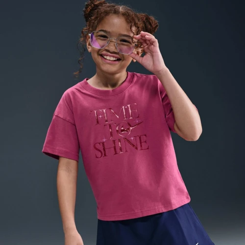 Детска Тениска Nike G NSW TEE EMPOWER SHINE - HV5722-634