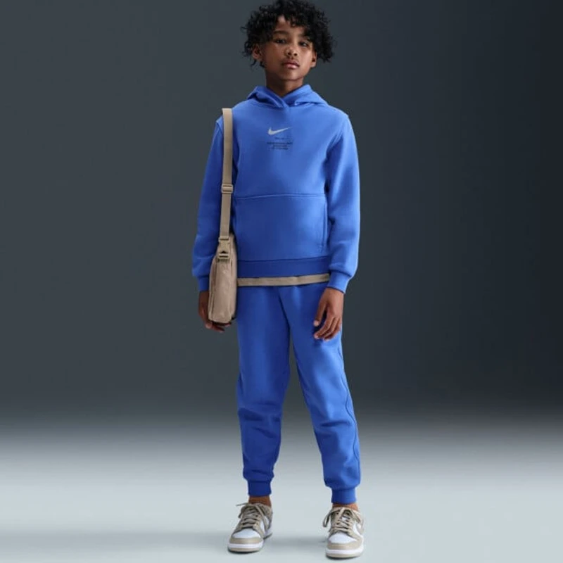 Детски Суичър Nike B NSW ATHL PO HOODIE BB - IH4313-411 Детски Суичър Nike B NSW ATHL PO HOODIE BB - IH4313-411