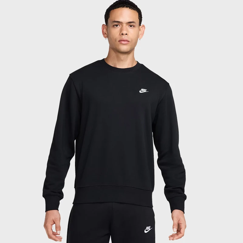 Мъжка Блуза Nike M NK CLUB FT CREW - FN3888-010 Мъжка Блуза Nike M NK CLUB FT CREW - FN3888-010