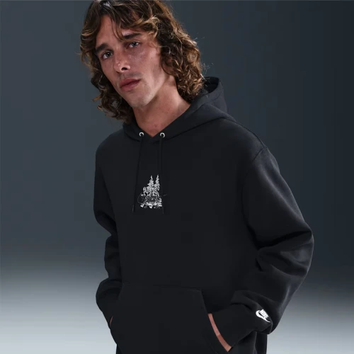 Мъжки Суичър Nike M NK CLUB BB HDY RUN REISSUE - HV1216-010