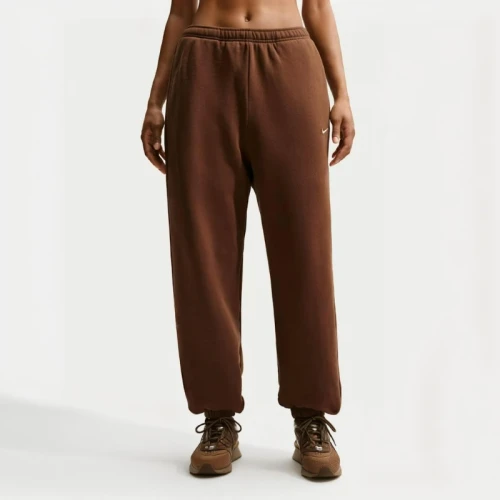 Дамско Долнище Nike W NK STDO FLC MW HR OS CFF PNT - IM8074-259