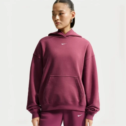 Дамско Худи Nike W NK STDO FLC MW OS PO HDY - IM8502-654