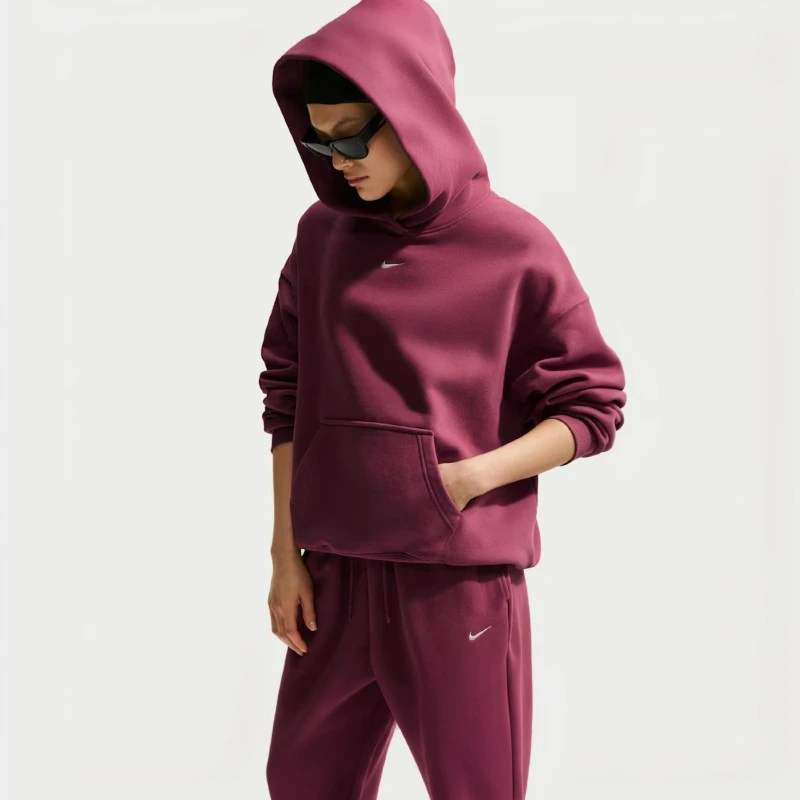 Дамско Худи Nike W NK STDO FLC MW OS PO HDY - IM8502-654 Дамско Худи Nike W NK STDO FLC MW OS PO HDY - IM8502-654