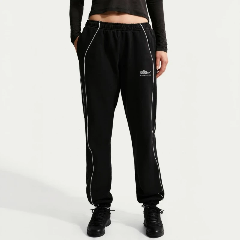 Дамско долнище Nike W NK STDO FLC MW MR AD CFF PNT - IQ3885-001 Дамско долнище Nike W NK STDO FLC MW MR AD CFF PNT - IQ3885-001