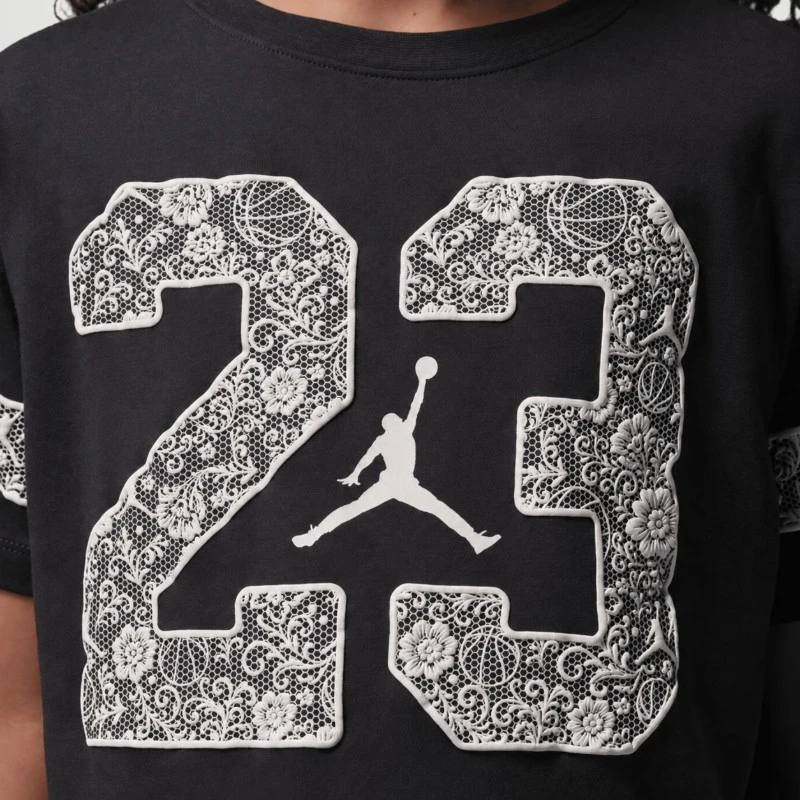 Детска тениска Nike Jordan JDG FLOWER LACE - 45G053-G0T Детска тениска Nike Jordan JDG FLOWER LACE - 45G053-G0T
