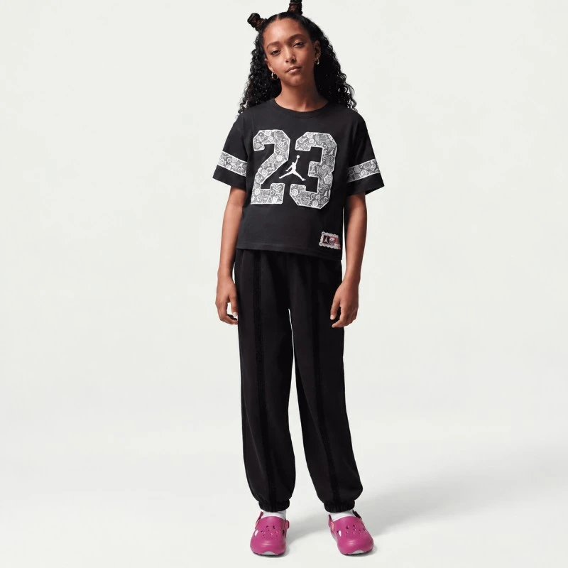 Детска тениска Nike Jordan JDG FLOWER LACE - 45G053-G0T Детска тениска Nike Jordan JDG FLOWER LACE - 45G053-G0T
