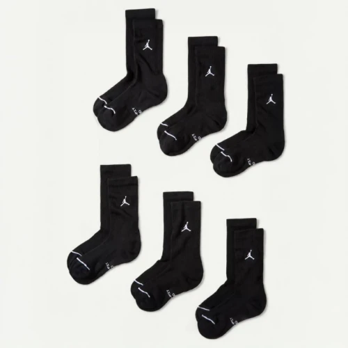 Детски чорапи Nike Jordan U J ED ELVD CREW 6PR - 144 - IR6326-010