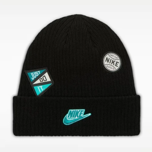 Детски комплект с шапка и ръкавици Nike NAN MULTISPORT PEAK BEANIE SET - 9A3181-023