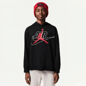 Детски суитшърт Jordan JDB MJ JUMPMAN AIR HOODED LS - 95G341-023