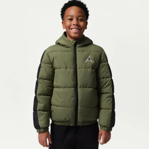 Детско яке Nike Jordan JDB COLOR BLOCK PUFFER JACKET - 95F977-E6F